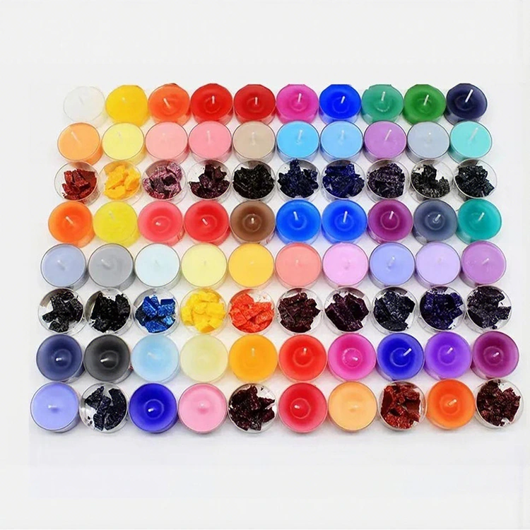 Blokové farbivá na sviečky