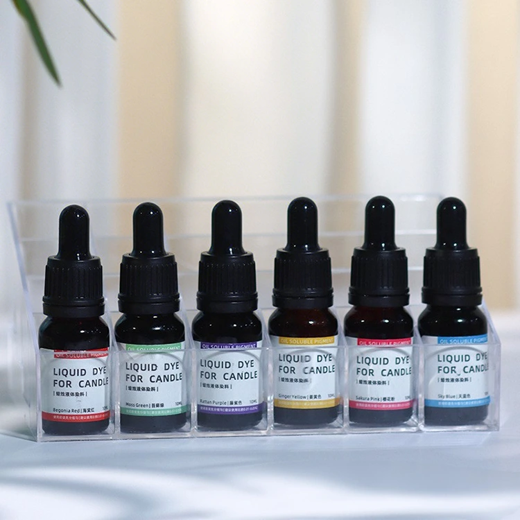 Tekuté farbivá na sviečky